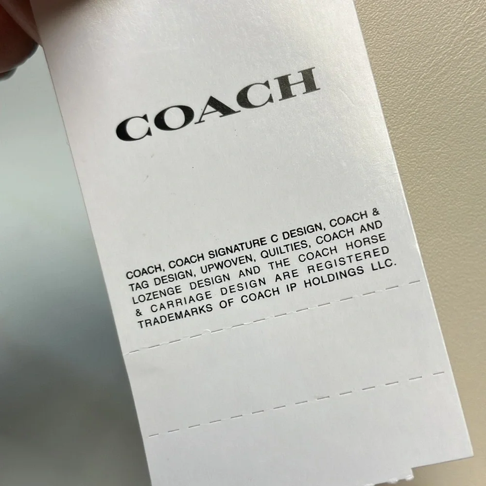 Coach vintage khaki Multi color crossbody purse new with tag - Picture 11 of 13